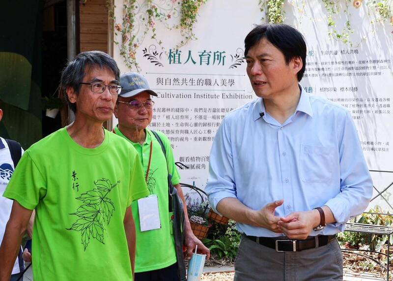 林國漳走訪宜蘭綠博 堅定推動「百萬植樹」計畫