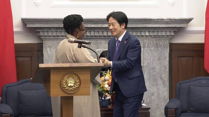 史瓦帝尼國王特使火速來台 賴總統：向國際傳達「台史不向霸權屈服」