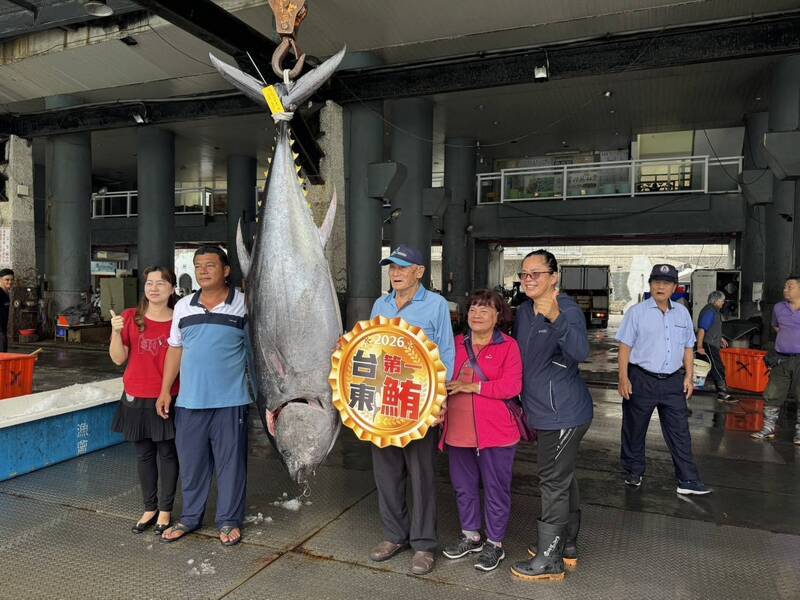 台東「第一鮪」終開張！盛泰豐號捕獲 縣府頒發20萬獎金