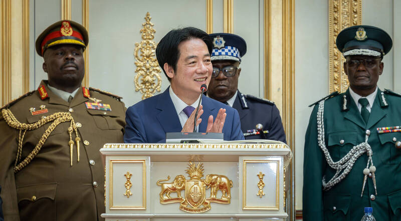 賴總統訪史瓦帝尼 外媒：台灣外交在中國壓力下持續推進