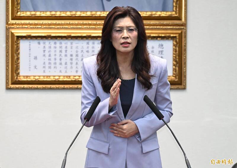 鄭麗文：黨團多數堅持黨版「3800億元+N」挺8000億版藍委是少數