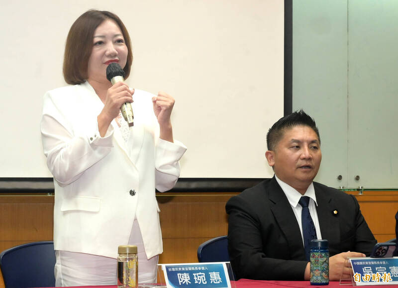 對決林國漳像「跟賴清德競選」 陳琬惠：全力送吳宗憲進宜縣府