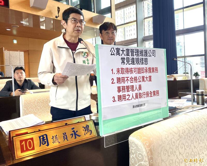 台中「狼保全」無法管理？綠議員質疑推責、中市府將聯合稽查