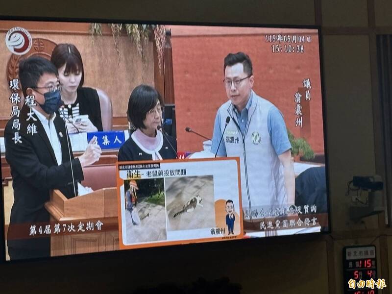 北市「安鼠之亂」延燒 新北議員翁震州促新北市府做投藥衛教宣導