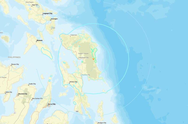 菲律賓規模6.0地震 未發布海嘯警報