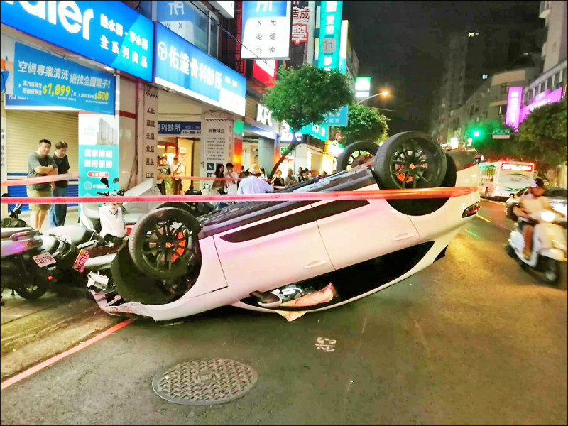 自由日日Shoot》又是毒駕！保時捷撞變電箱、7機車肇逃