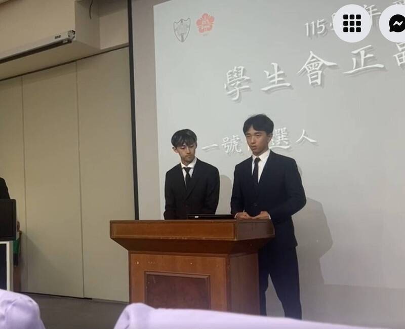 成大學生會長選戰 棒球校隊出身邱祐仁主打「穩紮穩打」拚選情