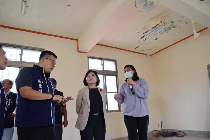 50年活動中心漏水又壁癌！ 雲林尖山活動中心修繕擴展長照服務