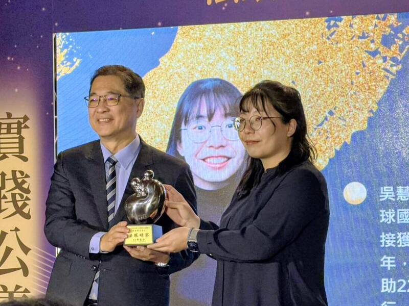 揪20年前棒球狼師判13年 南投女檢察官吳慧文獲「法眼明察獎」
