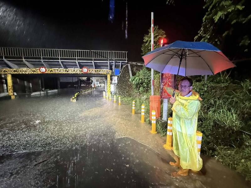 竹市太原路地下道大雨必淹 議員曾資程籲提升抽水馬達效能