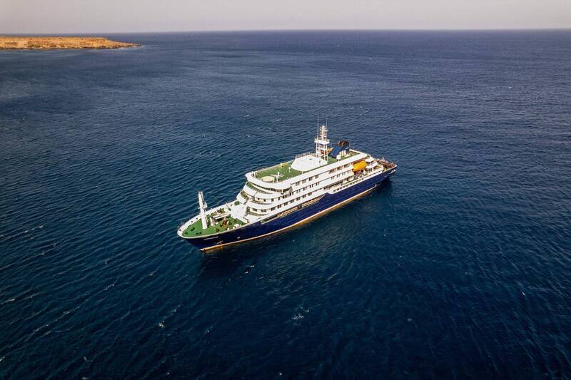 荷蘭海洋探險公司（Oceanwide Expeditions）旗下郵輪宏迪斯號（MV Hondius）疑似爆發漢他病毒（hantavirus）群聚感染疫情。（法新社）