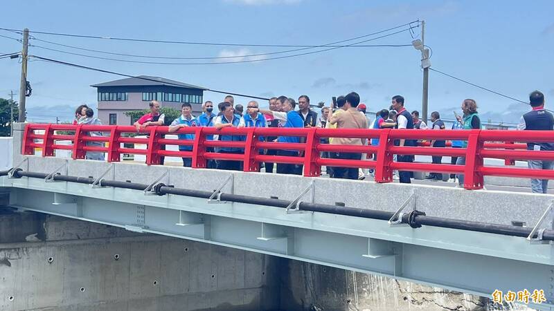 解決水患  苑裡房裡溪南溪橋改建完工通車