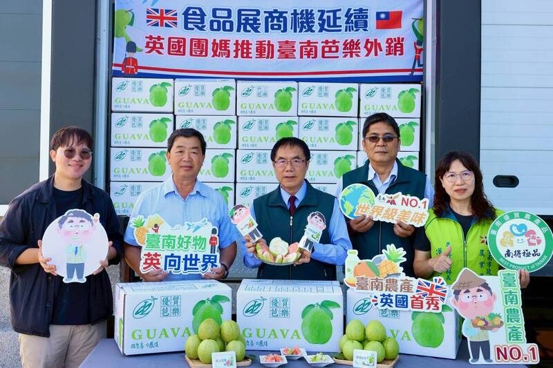 團購助攻歐洲市場 台南芭樂首空運英國