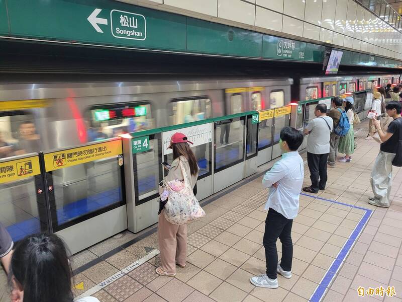 北捷運量、營收雙創新高 去年日均210萬人次