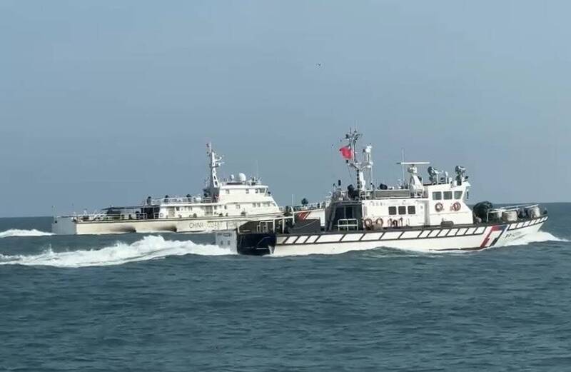 中國海警灰色地帶襲擾又來了 金門海巡強勢驅離