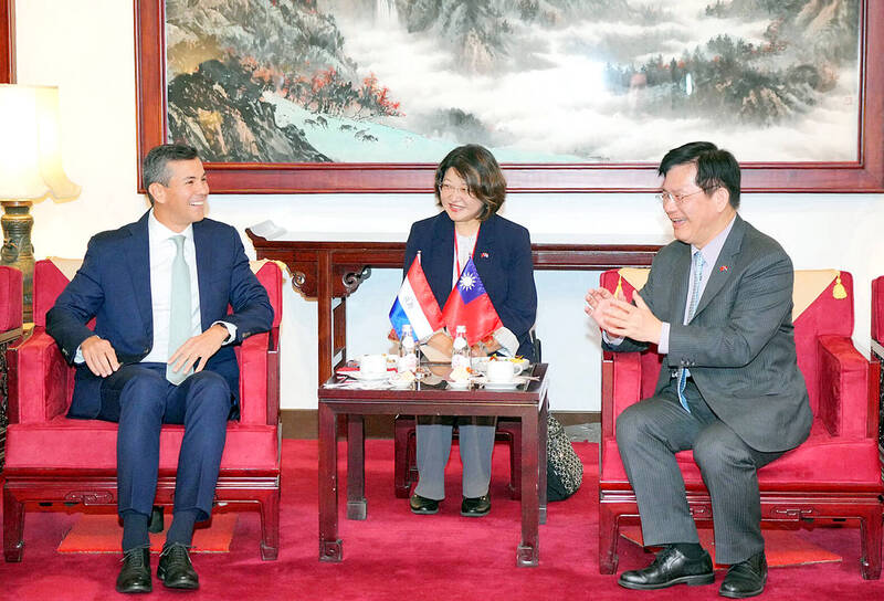 《TAIPEI TIMES》Paraguay’s Pena reaffirms strong diplomatic ties