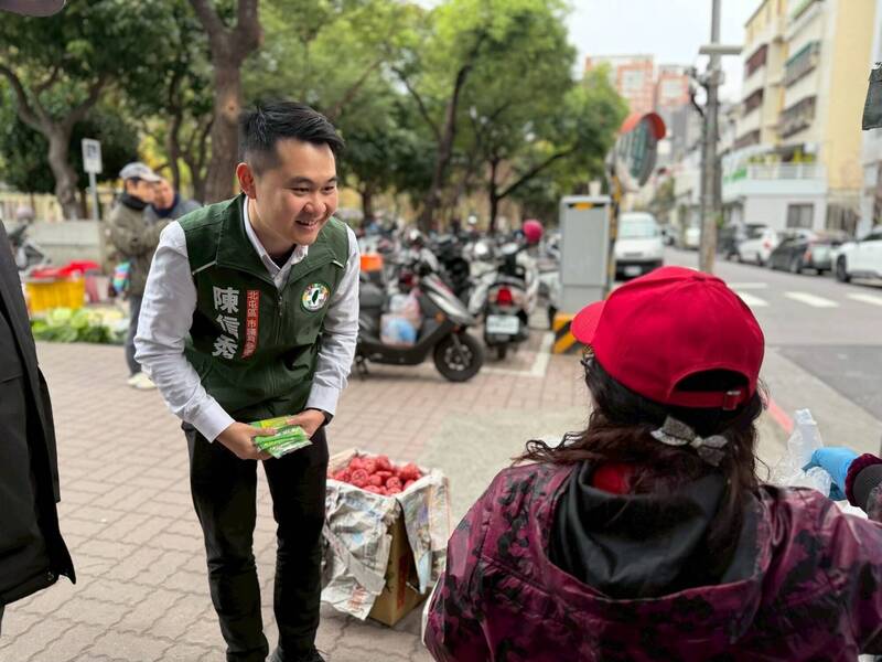 台中議員選舉七、八年級選將吸睛 最年輕是綠營的他