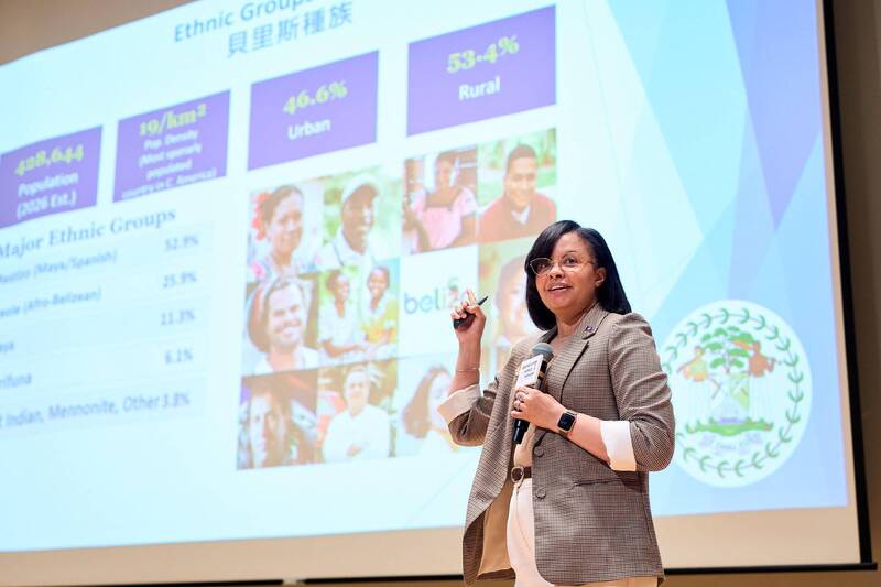 「從桃園看世界」講座 貝里斯大使暢談馬雅風情與台貝邦誼