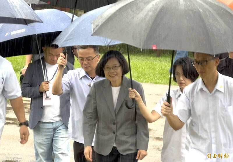 蔡英文東海大學演講人氣爆棚 對川習會問題未表態