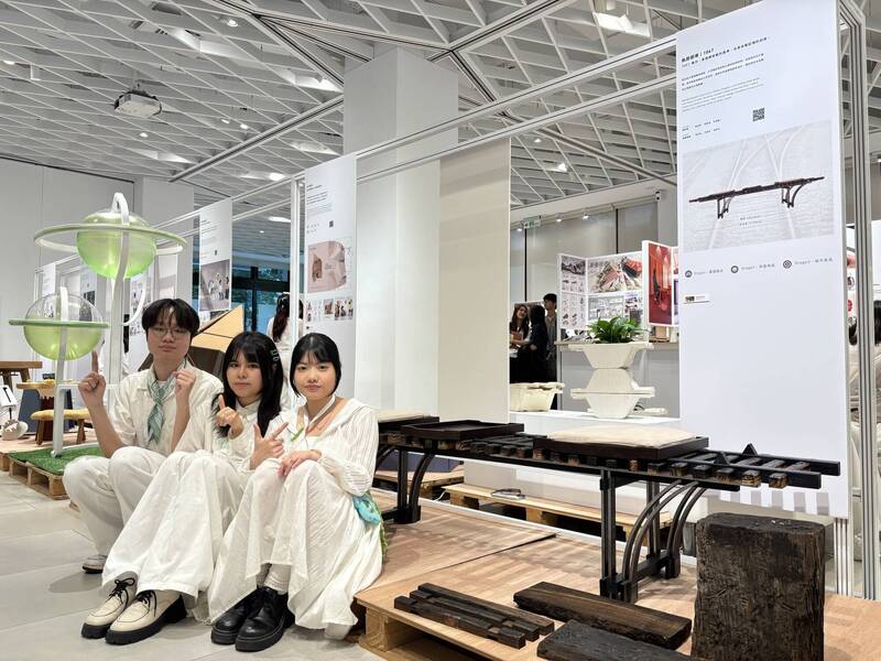 作品:軌距節奏|1067。作者:陳思蔚、張雅涵、呂珈融。(北科大提供)