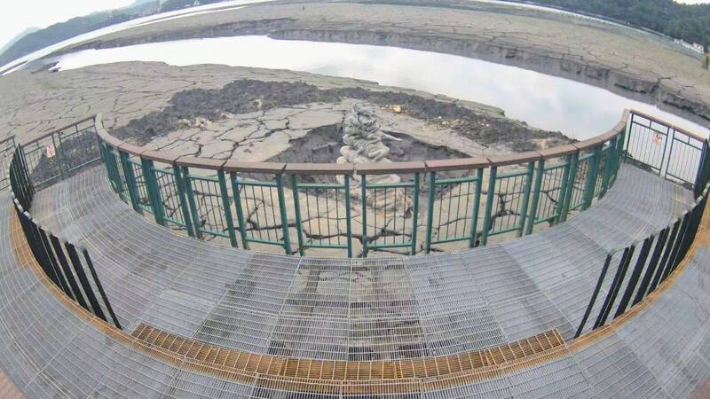 水啦!日月潭梅雨蓄水飆破75% 「九蛙水道」現形