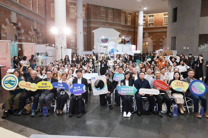 「518國際博物館日」今日在台文館開幕,邀請民眾走入博物館。(國立台灣文學館提供)