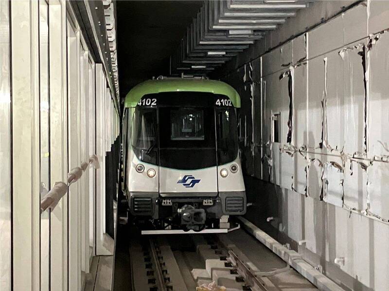 北捷萬大線開始動態測試 2027完工通車更近一步