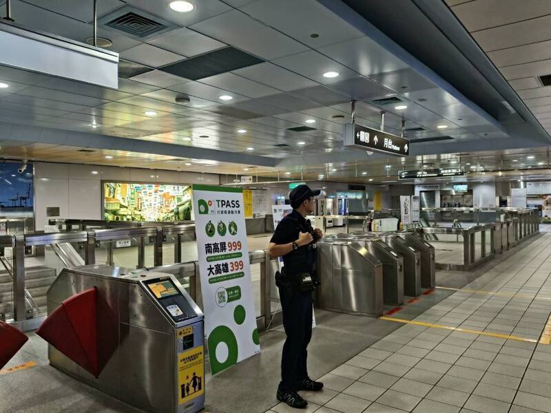 高雄捷運2警察驚傳互毆 互不提出告訴