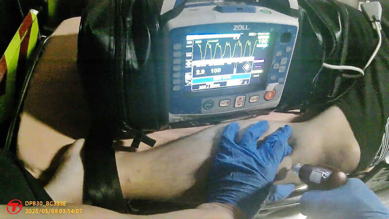 與死神搶命! 24歲男洗澡突休克 家屬線上聽學CPR、消防狂電擊6次救命