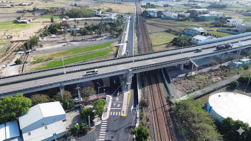 大甲幼獅工業區東一街銜接長安路完工通車 少繞1.6公里省通勤時間