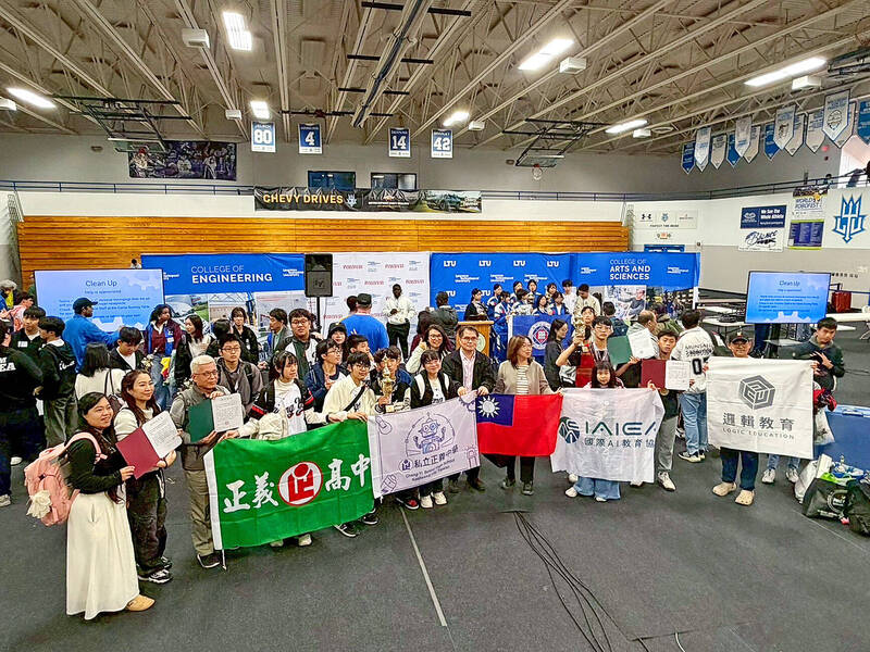 《TAIPEI TIMES》Taiwanese teams win 8 awards in robotics contest