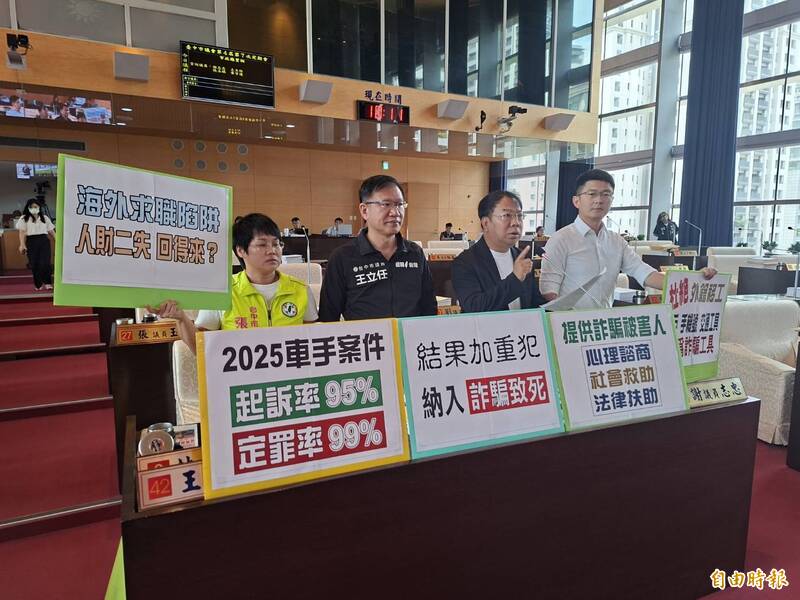 詐騙集團難買帳戶    議員要求警局杜絕離境外籍移工留下手機帳號、帳戶及交通工具成詐騙工具
