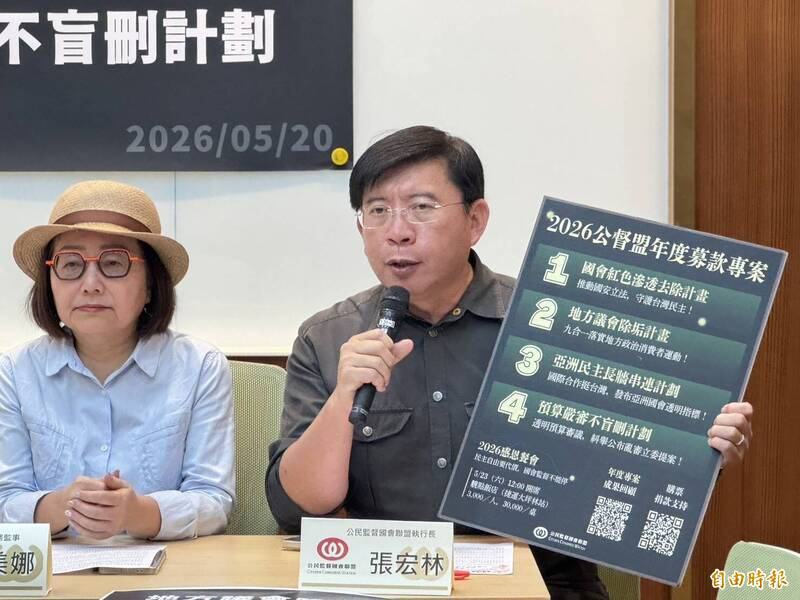 藍白強推彈劾卻拒審總預算 公督盟批延會淪為司法保護傘、架空憲政