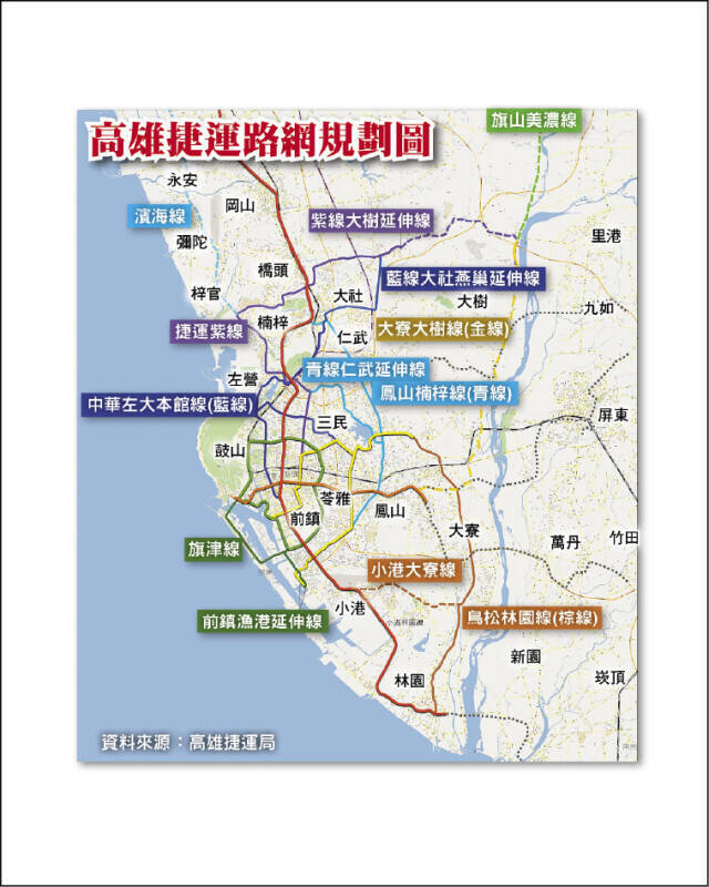 爭取高捷青線列路網優先 林欽榮:在紫線之後