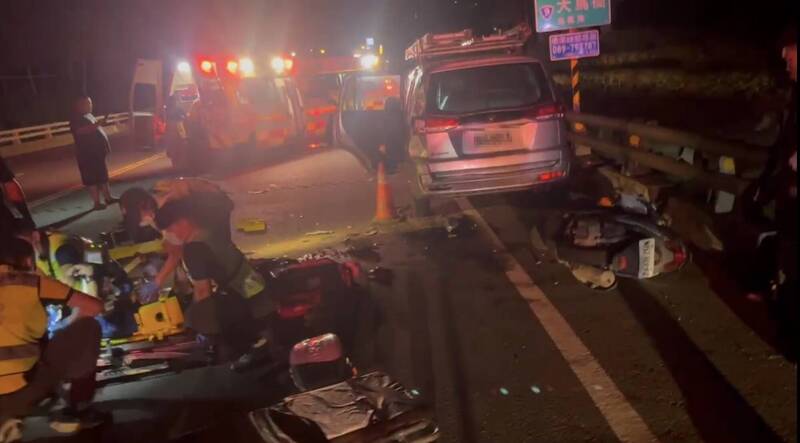 夫妻兩人倒地，經急救仍告死亡。（民眾提供）