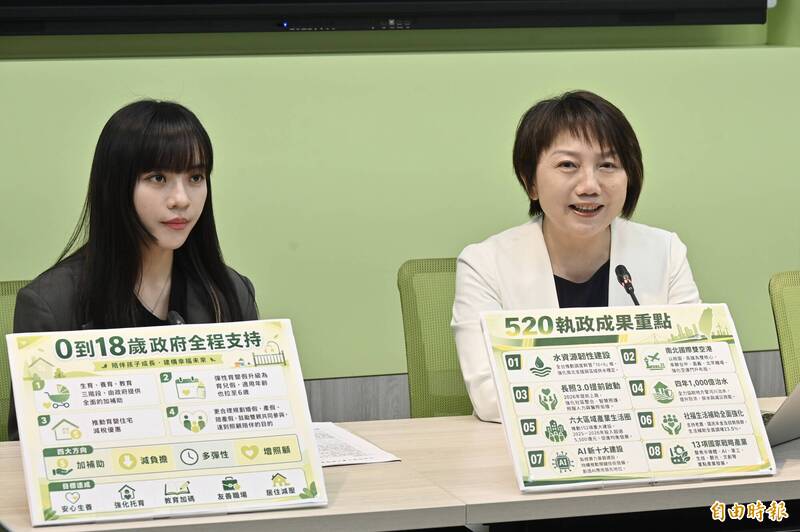 總統就職2周年 民進黨團:2年當4年用!期許未來贏得國際信任