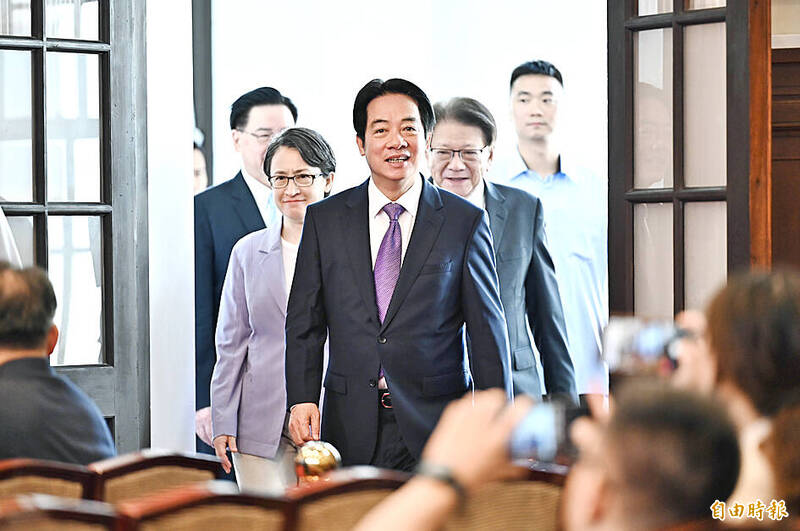 《TAIPEI TIMES》Lai announces NT$5,000 child allowance
