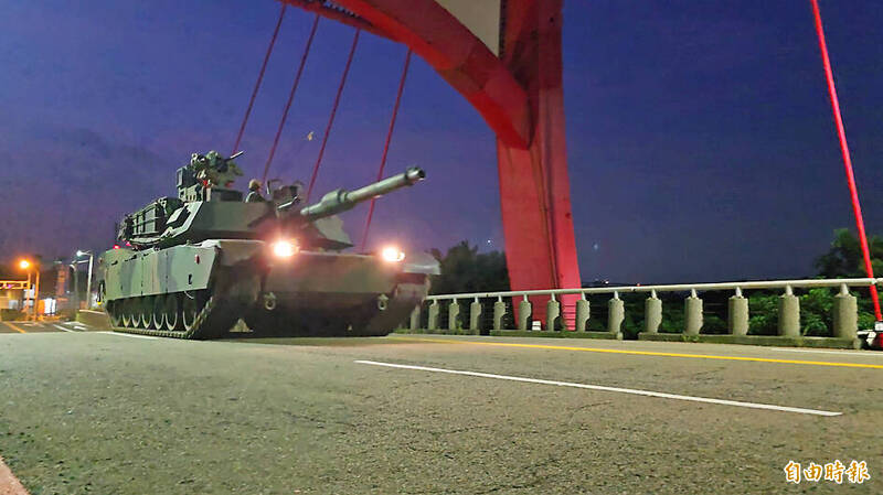 《TAIPEI TIMES》Army conducts combat readiness exercises in Hsinchu