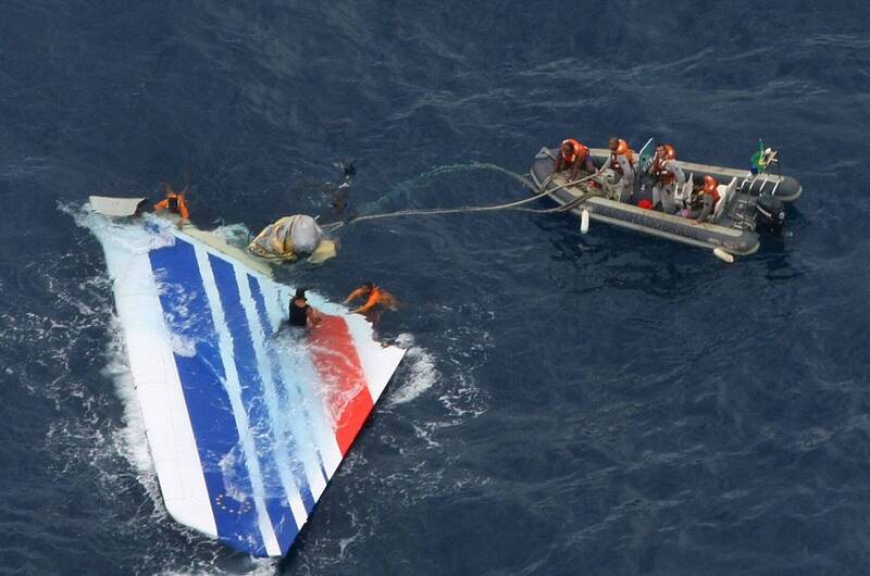 法航AF447墜大西洋228死 航空公司、空巴逆轉有罪只各罰837萬