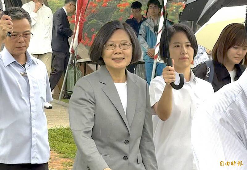 總統一句頂十句!蔡英文北醫演講前問「注意事項」 釣出家長暖心請託