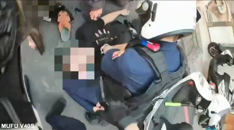 路倒男癲癇發作命危 中和警消民接力救一命