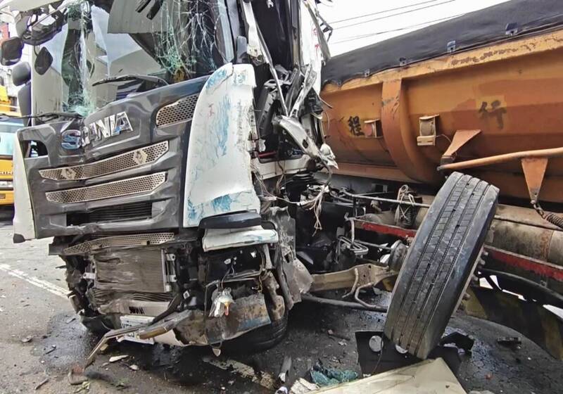 又是毒駕?彰化砂石車撞破大賣場2傷 駕駛毒品快篩陽性