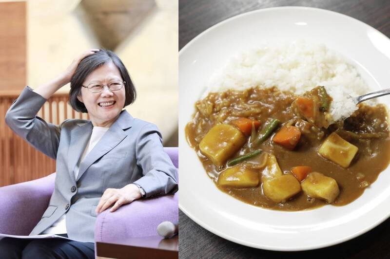 陳水扁、沈伯洋也加入!蔡英文不解「咖哩飯1吃法」引戰300萬人