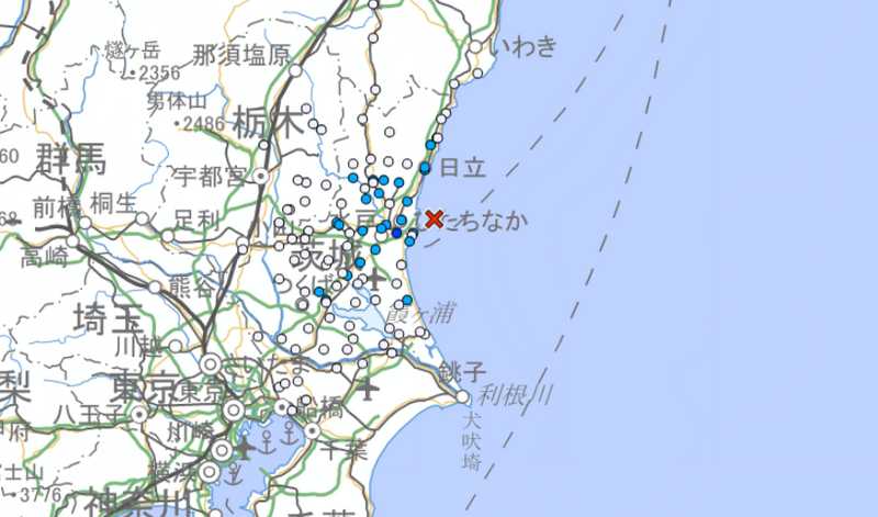 日本茨城縣近海規模4.0地震 無海嘯風險