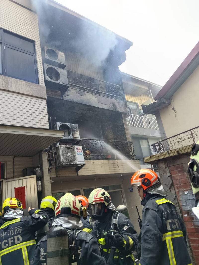 台中豐原住宅火災 移工皆已逃出