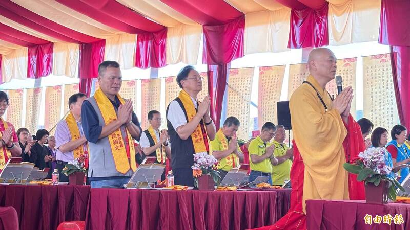 桃園天公廟275週年慶典 張善政為桃園市立醫院工程祈福