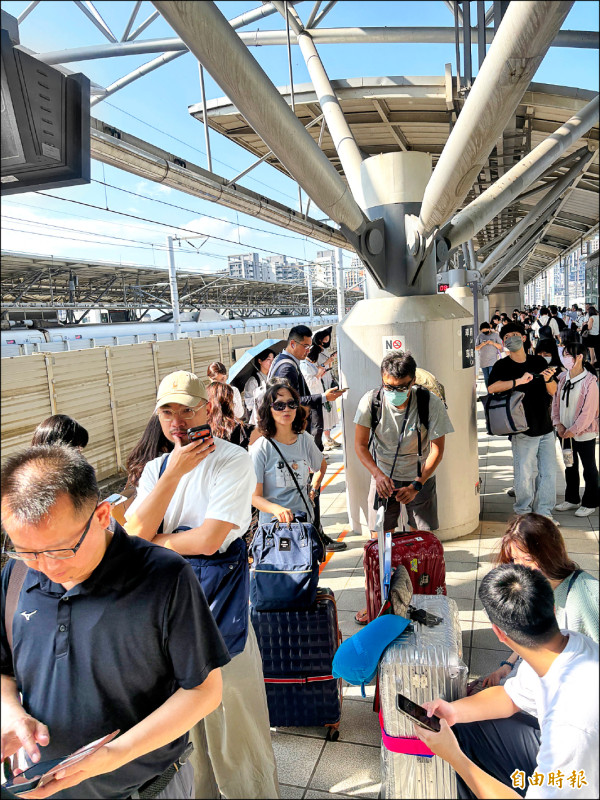 高鐵大延誤 逾20萬人受影響 何時恢復正常 今晨首班車出發前公告