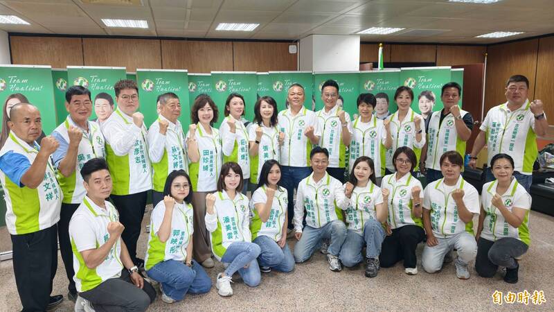 年底選戰厚植基層 花蓮綠營提名人數創歷史新高