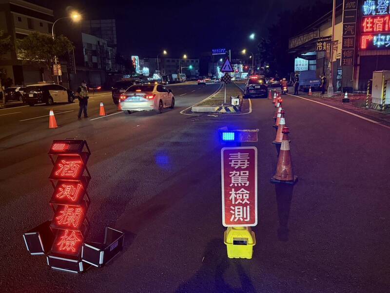 彰化毒駕大執法 平均每天檢出5人毒駕