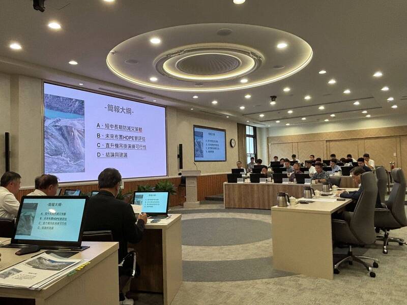 政院今跨部會邀李鴻源等專家 研議馬太鞍堰塞湖中上游減災方案